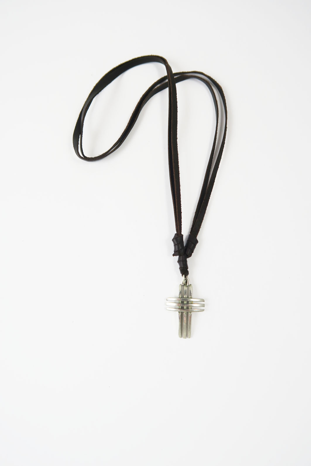 Collar Cuero Unisex Cross - Imagen 2