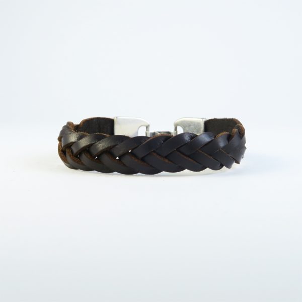 Pulsera Cuero Espiga