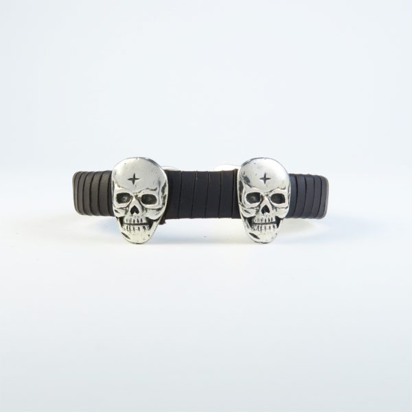 Pulsera doble Skull