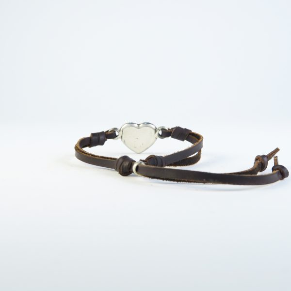 Pulsera Cuero Mujer Red Heart - Imagen 2