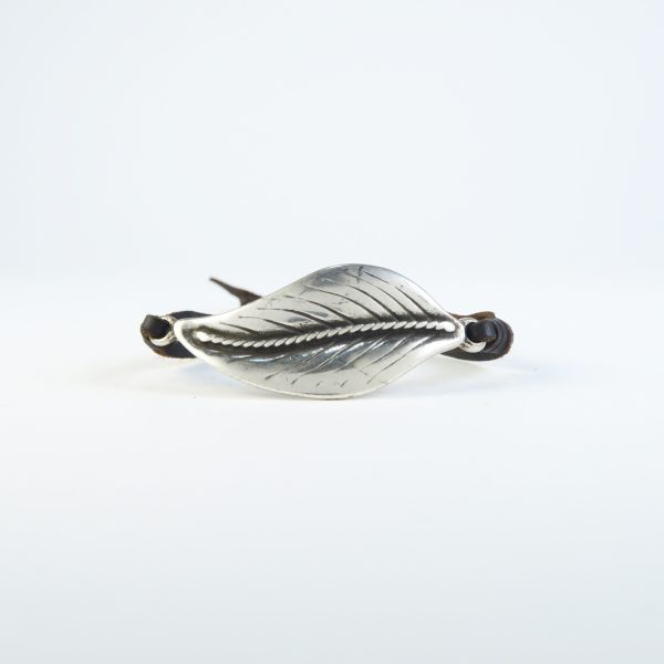 Pulsera Cuero Mujer Leaf