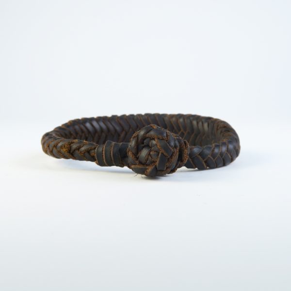 Pulsera Cuero Pitón Plana - Imagen 2